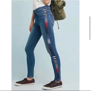 Anthropologie Levi’s High Rise Skinny Jeans